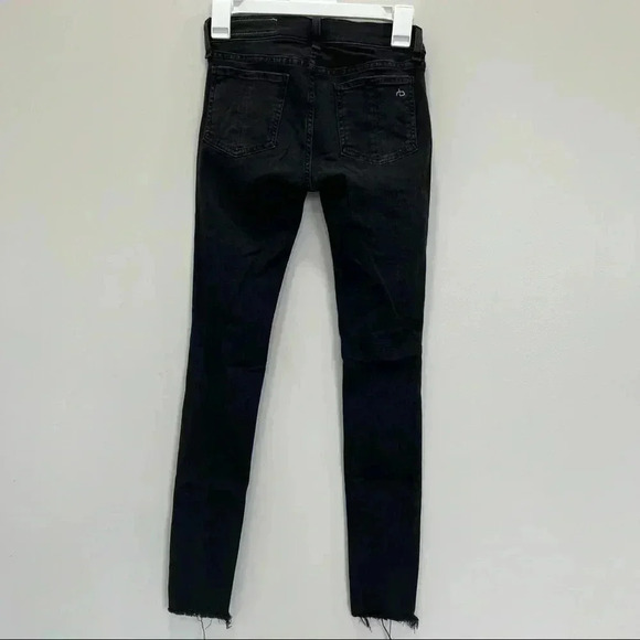 Rag & Bone Skinny Distressed Legging Jeans Size 25 - Picture 5 of 10